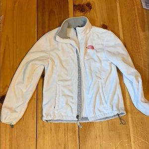 North face fleece winter jacket